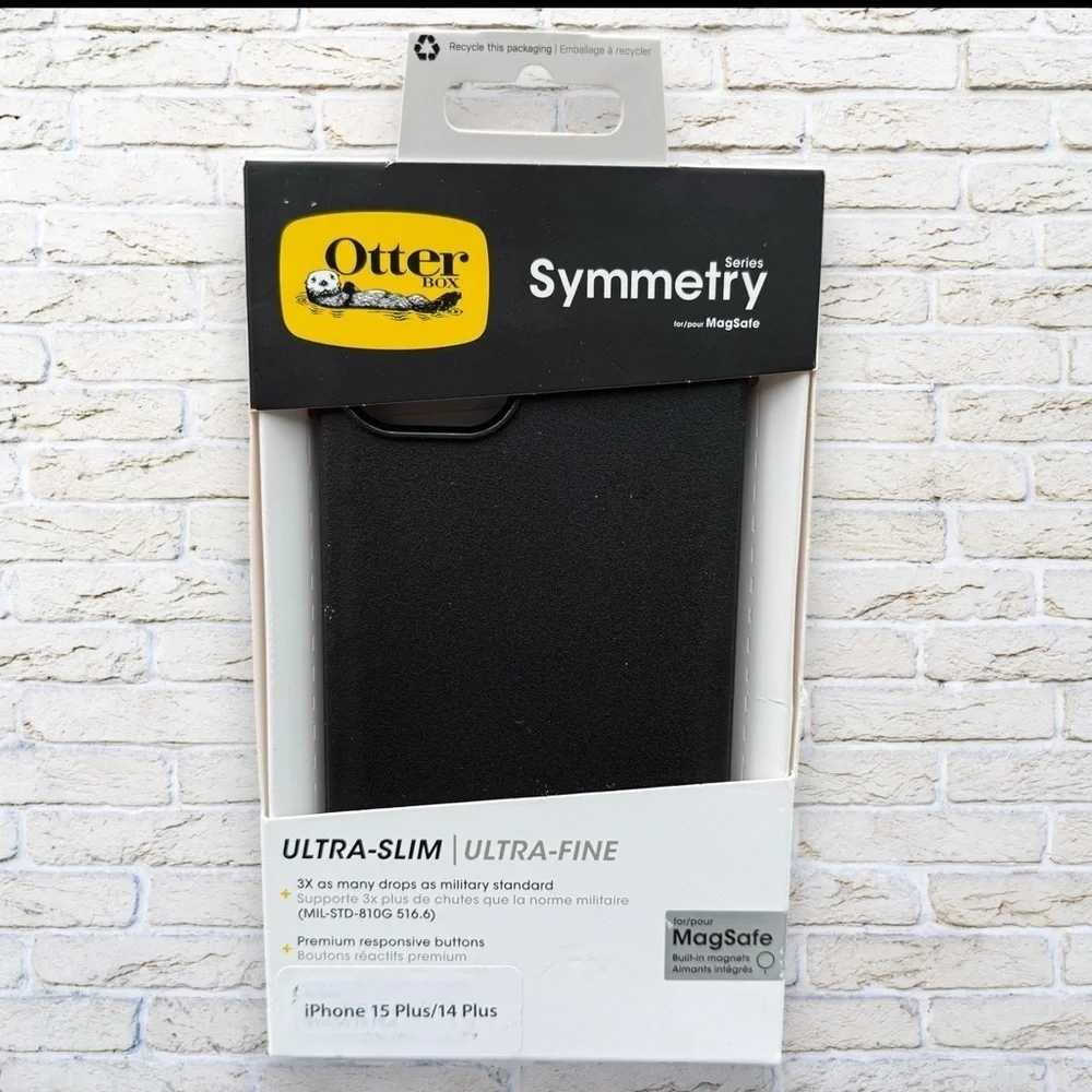 NIB OtterBox Symmetry Series Ultra-Slim MagSafe | iPhone 15 Plus and 14 Plus